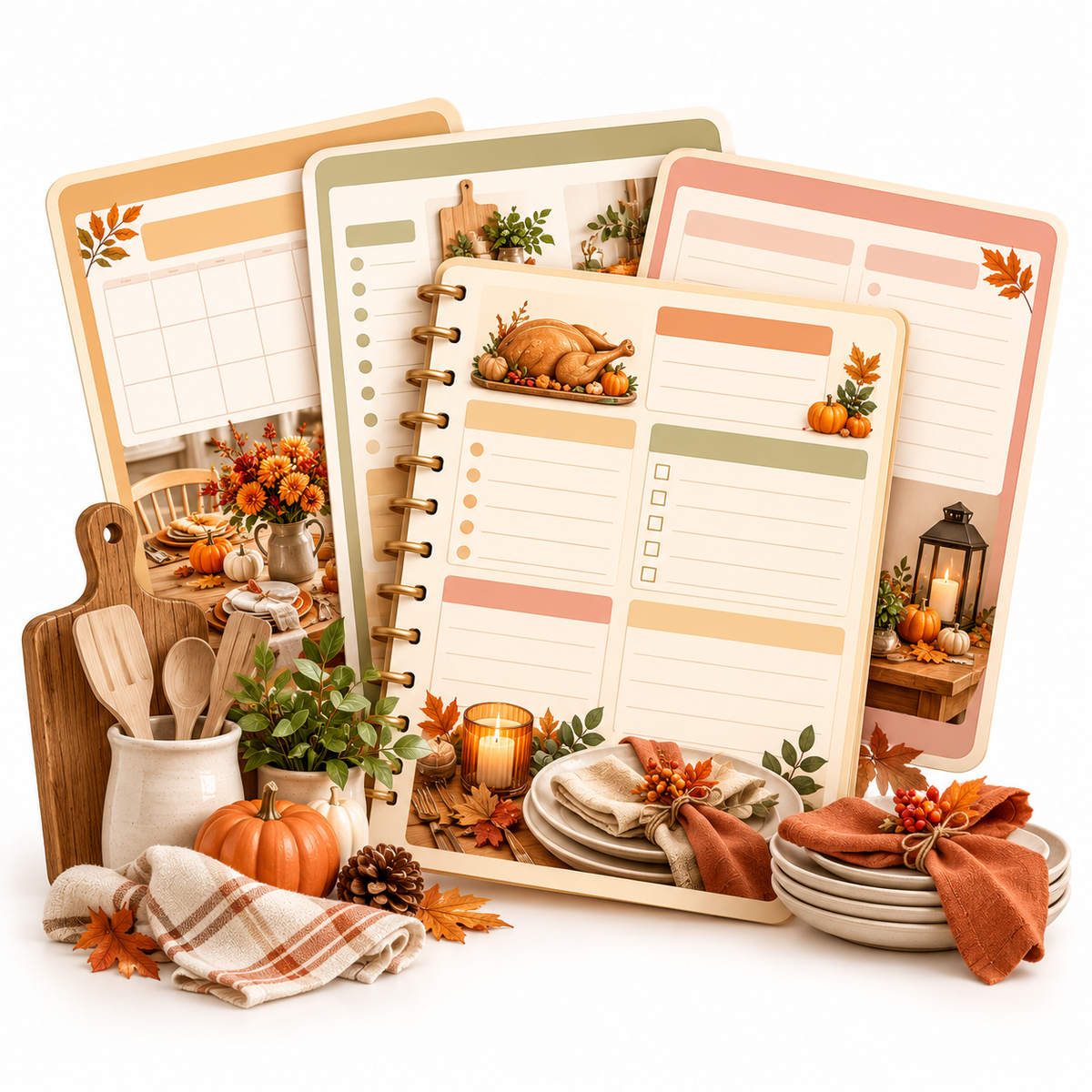 7-Day Thanksgiving Hosting & Home Prep Planner