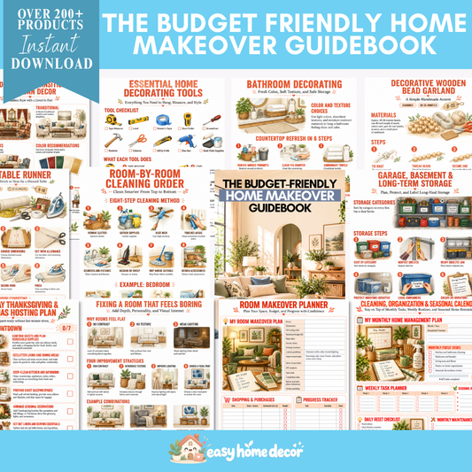 The Complete Home Decor & Organization Guidebook